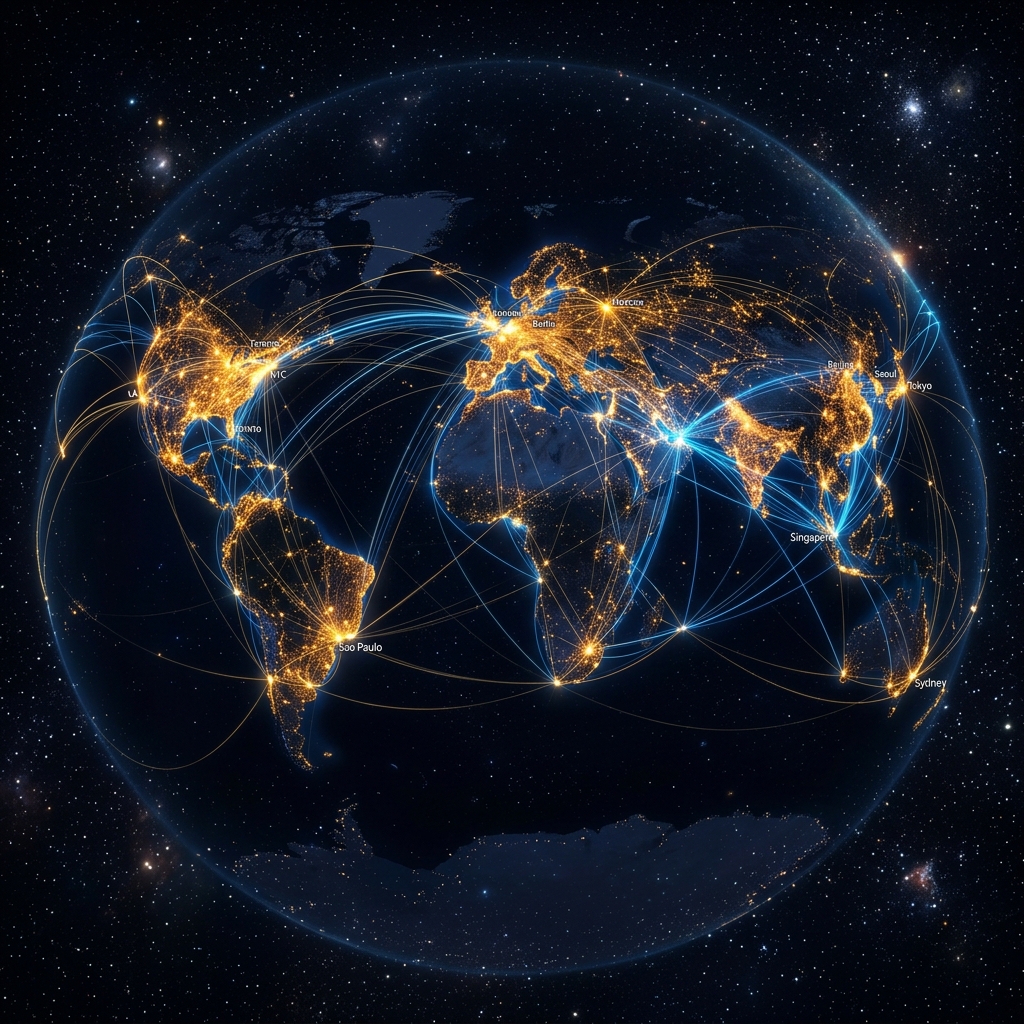 Global Network Visualization
